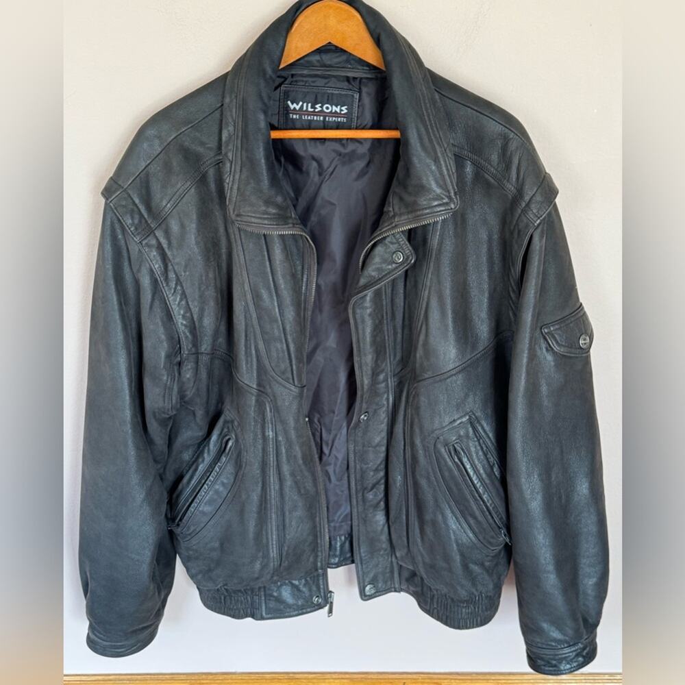 Wilson’s Leather Bomber Jacket XLT